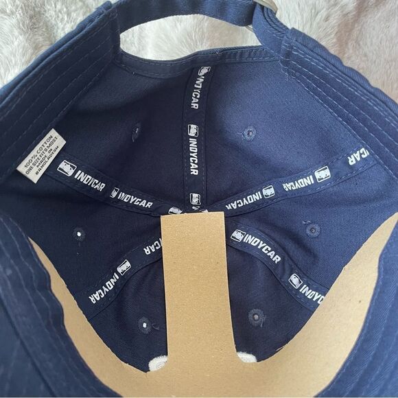 NWT NASCAR Indy 500 Navy Blue Cap/Hat - Picture 3 of 7